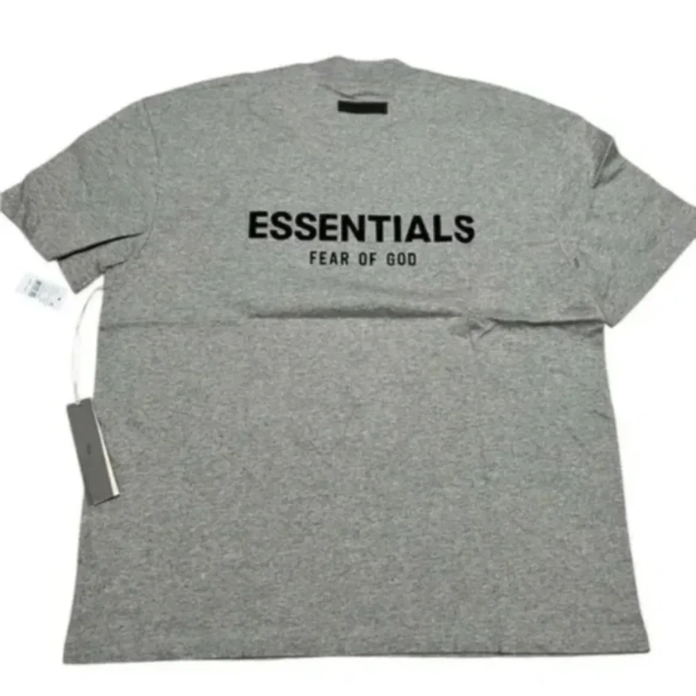 Essentials Fear of God dark Oatmeal Gray oversized T- Shirt men's size XL